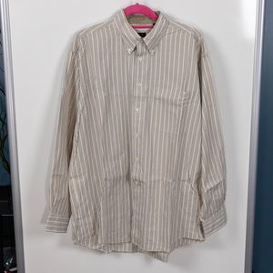 Joseph A Bank Striped Dress Shirt